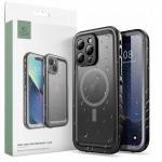 Carcasa waterproof TECH-PROTECT Shellbox MagSafe compatibila cu iPhone 14 Pro, IP68, Protectie display, Negru 4 - lerato.ro