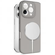 Carcasa TECH-PROTECT Liquid Silicone MagSafe compatibila cu iPhone 16 Pro Grey