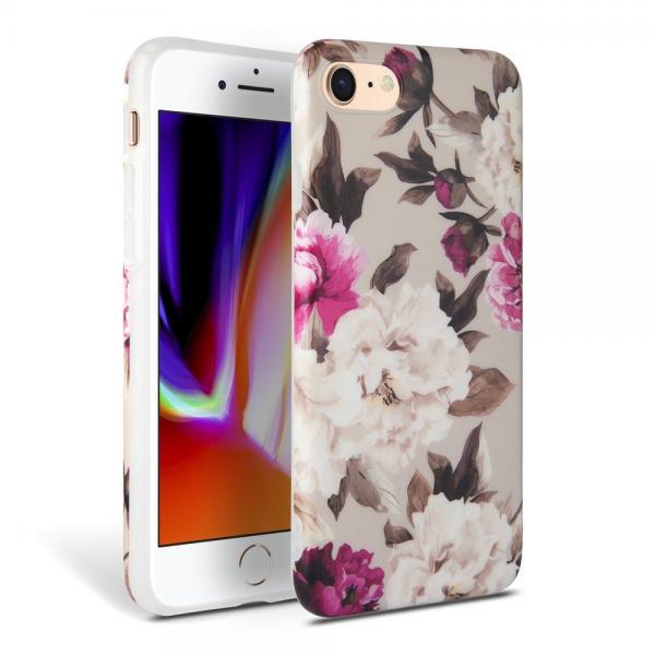 Carcasa TECH-PROTECT Floral iPhone 7/8/SE 2020/2022 Beige