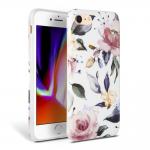 Carcasa TECH-PROTECT Floral iPhone 7/8/SE 2020/2022 White 2 - lerato.ro