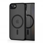 Carcasa TECH-PROTECT MAGMAT MagSafe compatibila cu iPhone 7/8/SE 2020/2022 Matte Black 2 - lerato.ro
