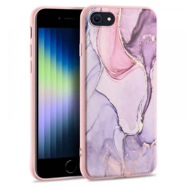Carcasa TECH-PROTECT Marble V2 compatibila cu iPhone 7/8/SE 2020/2022 Colorful
