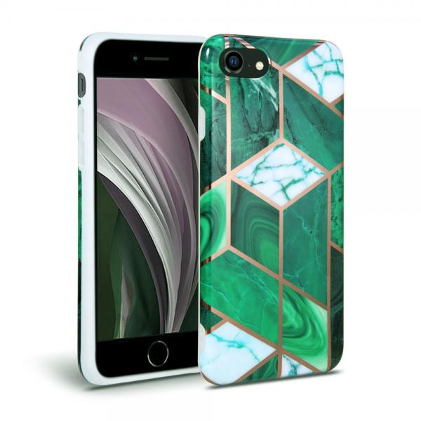 Carcasa TECH-PROTECT Marble iPhone 7/8/SE 2020/2022 Green