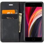 Husa TECH-PROTECT Wallet V3 compatibila cu iPhone 7/8/SE 2020/2022 Dark Grey