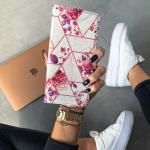 Husa TECH-PROTECT Wallet compatibila cu iPhone 7/8/SE 2020/2022 Floral Rose 5 - lerato.ro