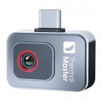 Mini camera termica Thermal Master P2, Rezolutie 256 × 192, Zoom digital 15x, 12 palete de culori, Compatibila Android, USB-C, Silver 4 - lerato.ro