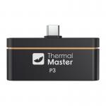 Mini camera termica Thermal Master P3, Rezolutie 512 × 384, Zoom digital 15x, 12 palete de culori, Compatibila iOS / Android, USB-C, Negru 5 - lerato.ro