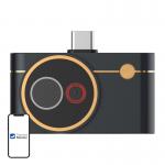 Mini camera termica Thermal Master P4, Rezolutie 512 × 384, Zoom digital 15x, 12 palete de culori, Compatibila Android, USB-C, Negru 3 - lerato.ro