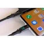 Cablu pentru incarcare si transfer de date Tiktaalik, USB-C la USB-C, 240W, 480 Mbps, PD 4.0, QC 4.0, PPS, 1.5m, Negru 3 - lerato.ro