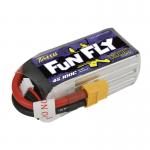 Acumulator Lipo Tattu Funfly 100C 4S1P cu mufa XT60, 1300 mAh, Negru 3 - lerato.ro