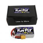 Acumulator Lipo Tattu Funfly 100C 4S1P cu mufa XT60, 1300 mAh, Negru 6 - lerato.ro