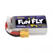 Acumulator Lipo Tattu Funfly cu mufa XT60, 1550 mAh, Negru