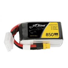Camere video/foto si accesorii, Acumulator Lipo Tattu cu mufa XT30, 850 mAh, Galben, lerato.ro