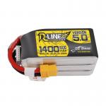 Acumulator Lipo Tattu R-Line 5.0 cu mufa XT60, 1400 mAh, Galben 2 - lerato.ro