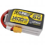 Acumulator Lipo Tattu R-Line 5.0 cu mufa XT60, 1400 mAh, Galben 3 - lerato.ro