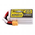 Acumulator Lipo Tattu R-Line 5.0 cu mufa XT60, 1050 mAh, Galben 2 - lerato.ro