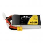 Acumulator Lipo Tattu cu mufa XT30, 11.1V, 650 mAh, Negru/Galben 2 - lerato.ro