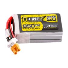 Camere video/foto si accesorii, Acumulator Lipo Tattu R-Line 5.0 25C 6S1P cu mufa XT30U-F, 850 mAh, Negru, lerato.ro