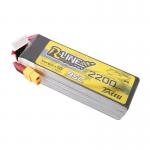Acumulator Lipo Tattu R-Line cu mufa XT60, 22.2V, 2200 mAh, Negru/Galben 5 - lerato.ro