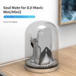 Statie de incarcare Telesin TE-MCB-002 in forma de dom pentru dronele Mavic Mini / Mini 2, Micro USB/USB-C, Transparent 5 - lerato.ro