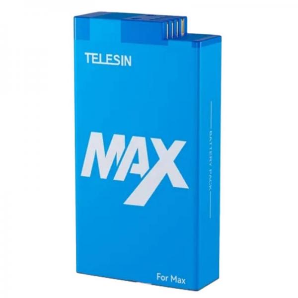 Acumulator Telesin pentru GoPro MAX, 1600 mAh, Albastru