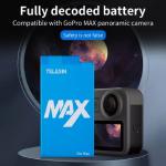 Acumulator Telesin pentru GoPro MAX, 1600 mAh, Albastru 4 - lerato.ro