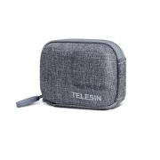 Husa de protectie impermeabila Telesin Protective pentru camera video sport GoPro Hero9/10/11 Black, Gri