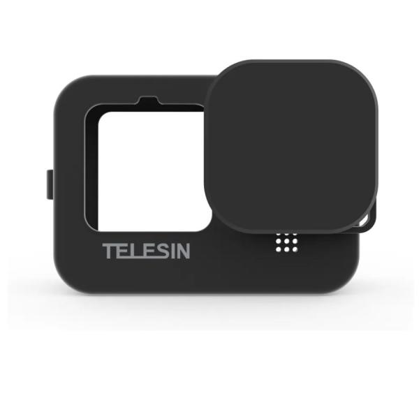 Carcasa protectie Telesin pentru camera video sport GoPro Hero9/10/11 Black, Negru