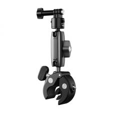 Suport bicicleta cu clema pentru camere sport TELESIN S3-HBM-001, Rotire 360, Negru