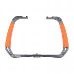 Suport tip stabilizator pentru scufundari Telesin compatibil cu camere video sport, Aluminiu, Gri/Portocaliu 2 - lerato.ro