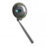 Carcasa tip dom Telesin Underwater pentru camera video sport DJI Action 3 / 4, Negru/Galben 4 - lerato.ro