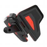 Suport prindere pentru casca moto Telesin GP-HBM-MT2-YH compatibil cu camere video sport, Negru 2 - lerato.ro