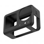 Carcasa protectie din silicon Telesin, snur inclus, compatibila cu camera DJI Osmo Action 3/4/5 Pro, Negru 4 - lerato.ro