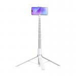 Selfie stick cu trepied si telecomanda Telesin P1-TSS-002 pentru telefon, Reglabil, 1.8m, Alb 3 - lerato.ro