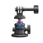 Suport magnetic Telesin S7-JBK-12 pentru camere video sport, Adaptor 1/4 inch, 5,1 x 4,8 x 5,83 cm, Negru 2 - lerato.ro