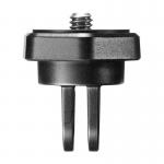 Adaptor de montare Telesin GP-TPM-T04 pentru camere video sport, Filet 1/4 inch, Negru 3 - lerato.ro