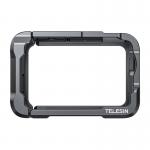 Carcasa protectie din aluminiu Telesin S6-FMS-35-TDJ compatibila cu DJI Osmo Action 6, Negru 5 - lerato.ro