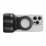 Grip pentru telefon Telesin Fun Shot Grip2, Compatibil MagSafe, Rotita zoom, Declansator foto / video, Negru 3 - lerato.ro