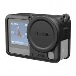 Carcasa protectie din silicon Telesin S6-PTC-11 compatibila cu DJI Osmo Action 6, Negru 2 - lerato.ro