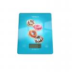 Cantar de bucatarie Tesla KS100BL, 5kg, ecran LCD, g/fl.oz/oz/ml/lb, Albastru 2 - lerato.ro