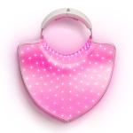 Aparat de masaj Therabody TheraFace Neck and Chest cu lumina rosie si infrarosie, Tehnologie VibraWave, Masaj incalzit, Autonomie 1h, Alb 7 - lerato.ro