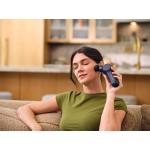 Aparat pentru masaj Therabody TheraFace, 3 trepte de viteza, Pentru fata / maxilar / gat, Accesorii incluse, Albastru 13 - lerato.ro