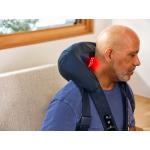 Aparat pentru masaj Therabody ThermNeck & Upper Back, 5 tipuri de terapie, 3 niveluri de incalzire, 3 moduri de masaj, Bluetooth, Albastru 8 - lerato.ro