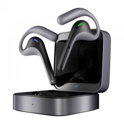 Casti wireless TIMEKETTLE W4 Pro cu functie de traducere, Noise Cancelling, Autonomie 6h, Gri