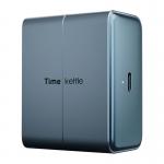 Casti wireless TIMEKETTLE W4 Plus cu functie de traducere, TWS, Bluetooth 5.3, Autonomie 3h, USB-C, Albastru 6 - lerato.ro