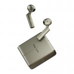 Casti wireless TIMEKETTLE W4 Plus cu functie de traducere, TWS, Bluetooth 5.3, Autonomie 3h, USB-C, Gold 3 - lerato.ro