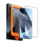 Folie sticla Tempered Nillkin CP+PRO compatibila cu iPhone 15, Transparent 3 - lerato.ro