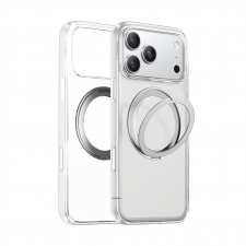 Carcasa Torras Ostand Pro cu MagSafe compatibila cu iPhone 17 Pro, Transparent