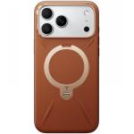 Carcasa TORRAS QPro Leather cu MagSafe compatibila cu iPhone 17 Pro Max, Maro 2 - lerato.ro