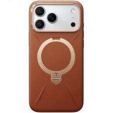 Carcasa TORRAS QPro Leather cu MagSafe compatibila cu iPhone 17 Pro Max, Maro